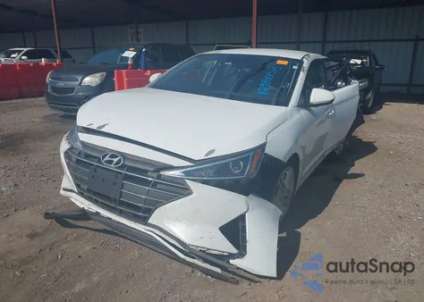 2019 Hyundai Elantra Sel из США, поврежденный, VIN 5NPD84LF3KH407589